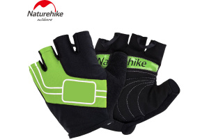 Перчатки NATUREHIKE NH Half Finger Cycling Gloves Blue (L Green)