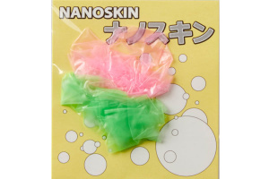 Мобискин HIGASHI NanoSkin (2x75 см/Mix2 Green/Pink)