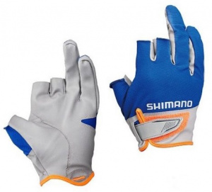 Перчатки SHIMANO 3D Advance Glove3 GL-021N (XL Синий)