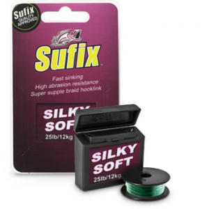 Поводковый материал SUFIX Silky Soft (5,5 кг/12 lb Зеленый)