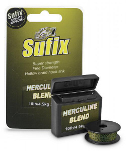 Поводковый материал SUFIX Herculine Blend (4,5 кг/10 lb Зеленый)