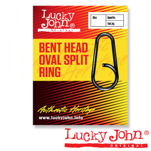 Кольцо заводное LJ Bent Head Oval Split Ring (16)